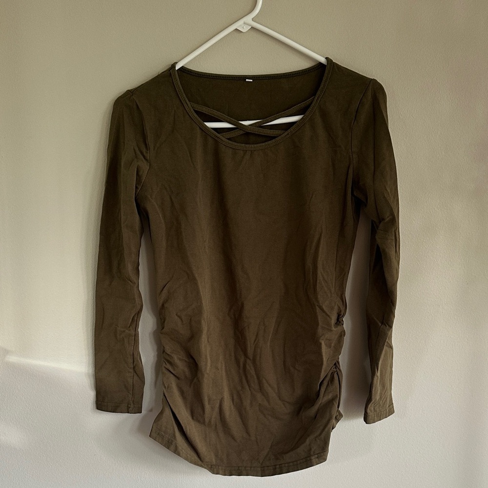 Maternity Shirt (size S)
